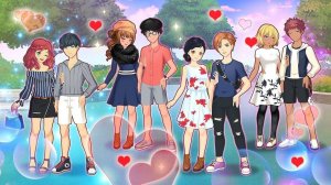 Anime Couple Dress Up Fashion