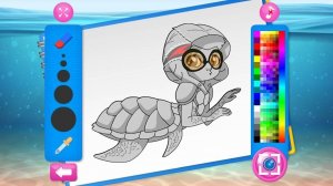 Aquaform Marinett Coloring Game