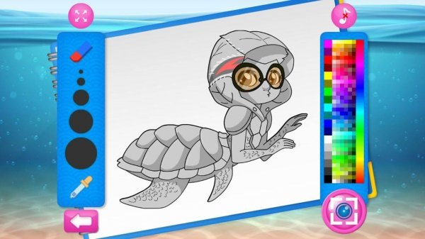 Aquaform Marinett Coloring Game