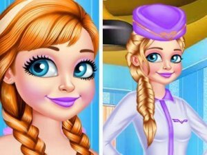 Princess Flight Attendant Makeover