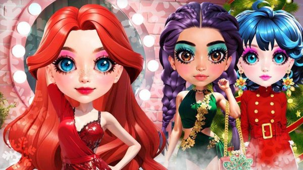 Winter Star Puzzle Dance Party