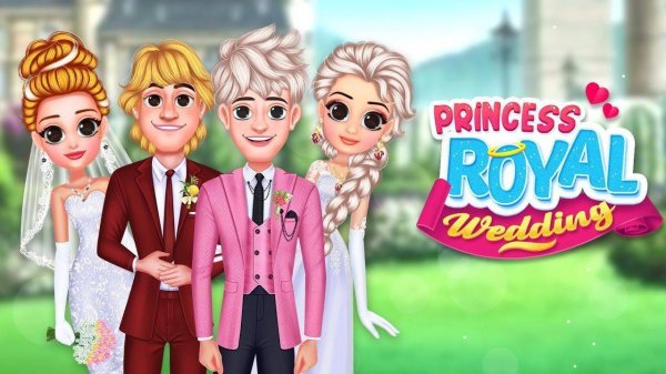 Princess Wedding Dress Up Game
