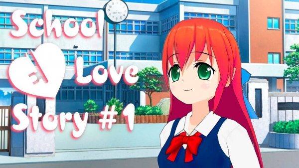 School Love Story Anime Romance Visual Novel