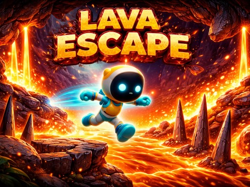 Lava Escape Action Game