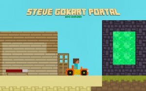 Steve Kart Portal Puzzle Adventure