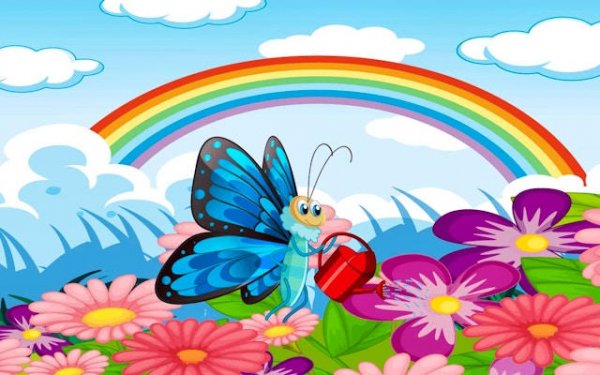Butterfly Dash Adventure Flying Game