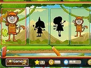 Shadow Shape Match Kids Puzzle