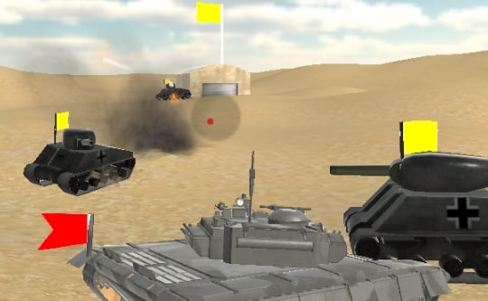 Desert Tank Battle Arena