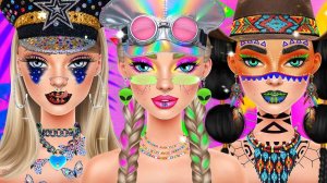 Festival Vibes Makeup Game