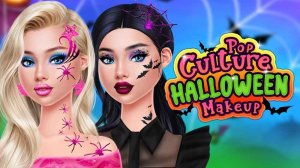 Pop Culture Halloween Makeup Online Dress Up Game