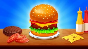 Burger Cafe Online Cooking Game