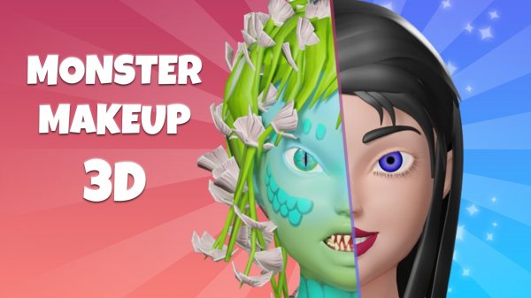 Monster Makeup 3D Online Makeover Game