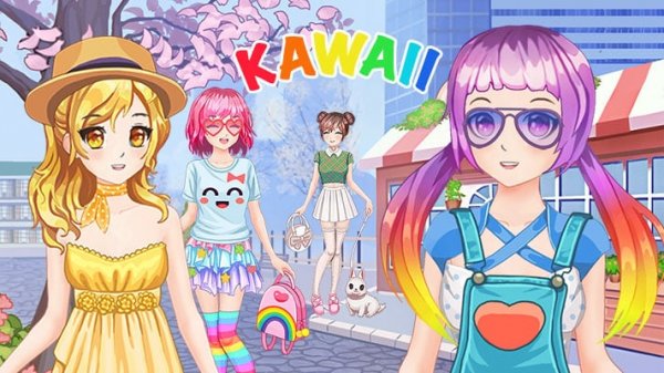 Anime Kawaii Dress Up Game - Fashion Game