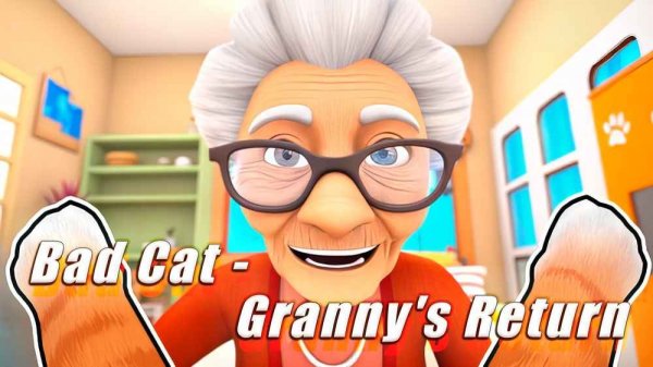 Bad Cat - Granny's Return Online Arcade Game
