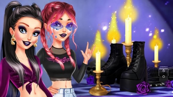 Oh My Goth Dress Up Game Dress Up Game