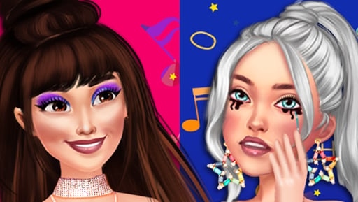 Teenage Celebrity Rivalry Dress-Up Game