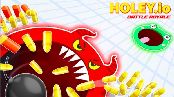 Holey.io Battle Royale Online Arcade Game