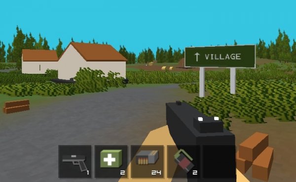 ZombieCraft.io - Survival Crafting Game Arcade Game