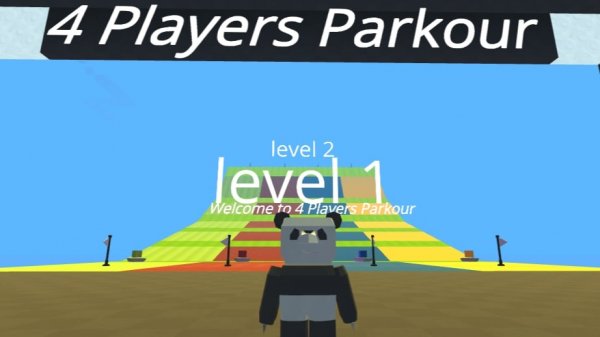 Kogama 4 Players Parkour Online Arcade Game